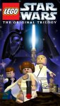 Lego Star Wars Leia, Han and Luke with lightsaber